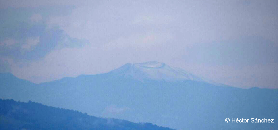 Volcán Puracé desde Villacolombia