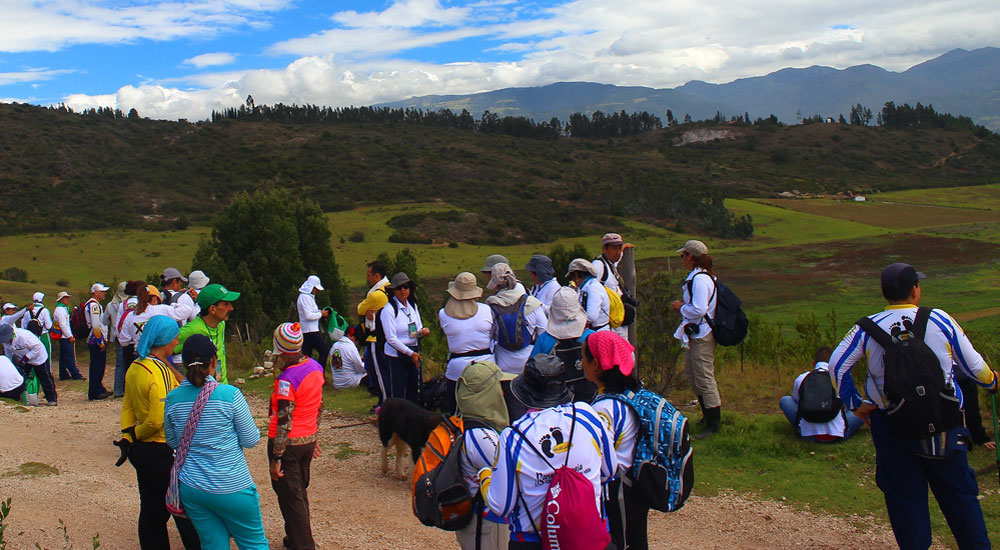 Encuentro Nacional de Caminantes 2015, Tibasosa